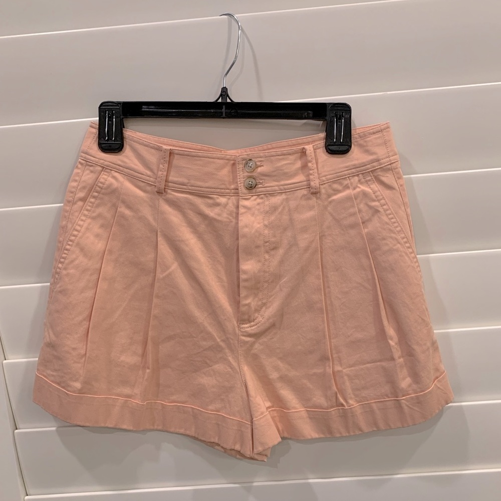 Madewell shorts, pink, size 6